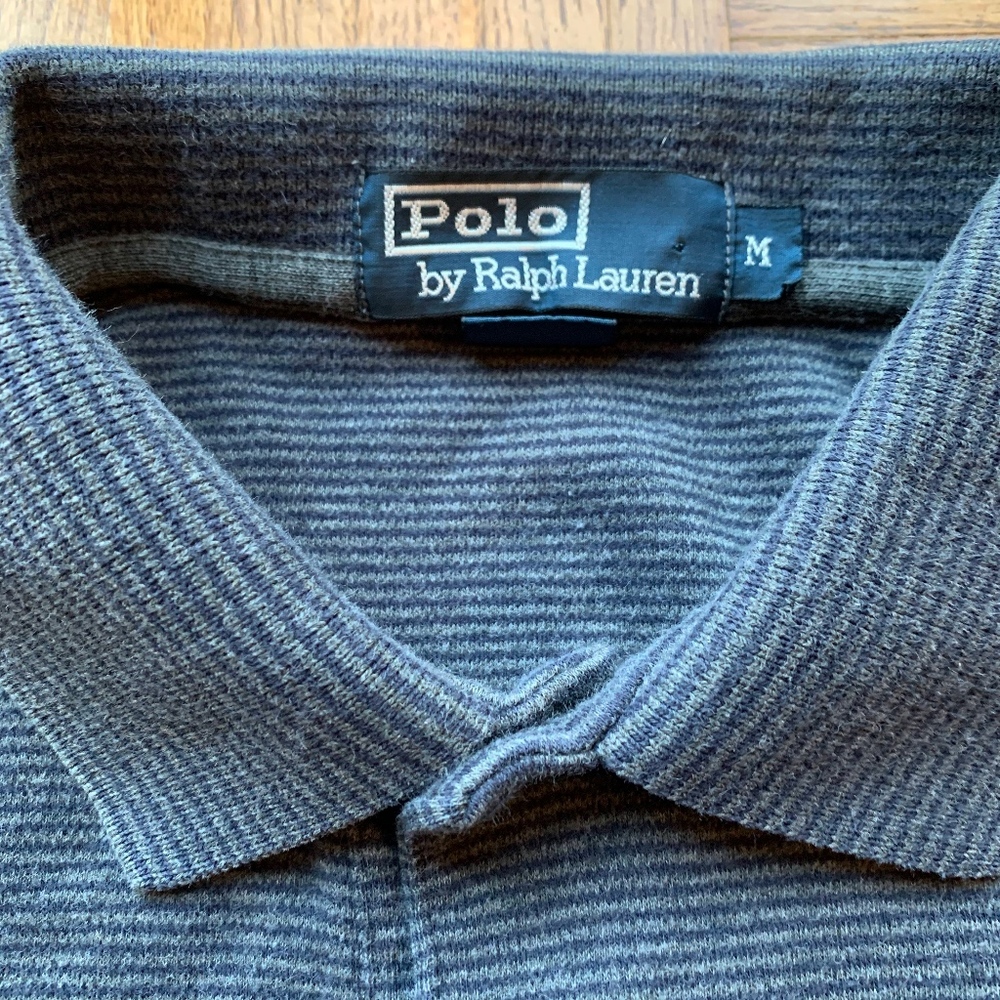 Men's Polo by Ralph Lauren Long Sleeve Polo, M - Picture 2 of 5